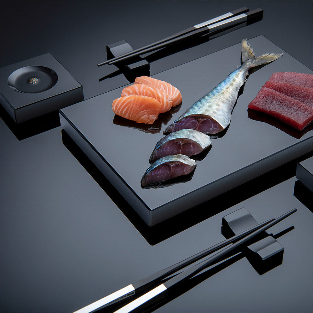 Black Crystal Sushi Set for Two –