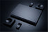 Sushi-Set aus Schwarzglas von Black Glass, mit Sushiplatte, Saucenschalen und Stickablagen